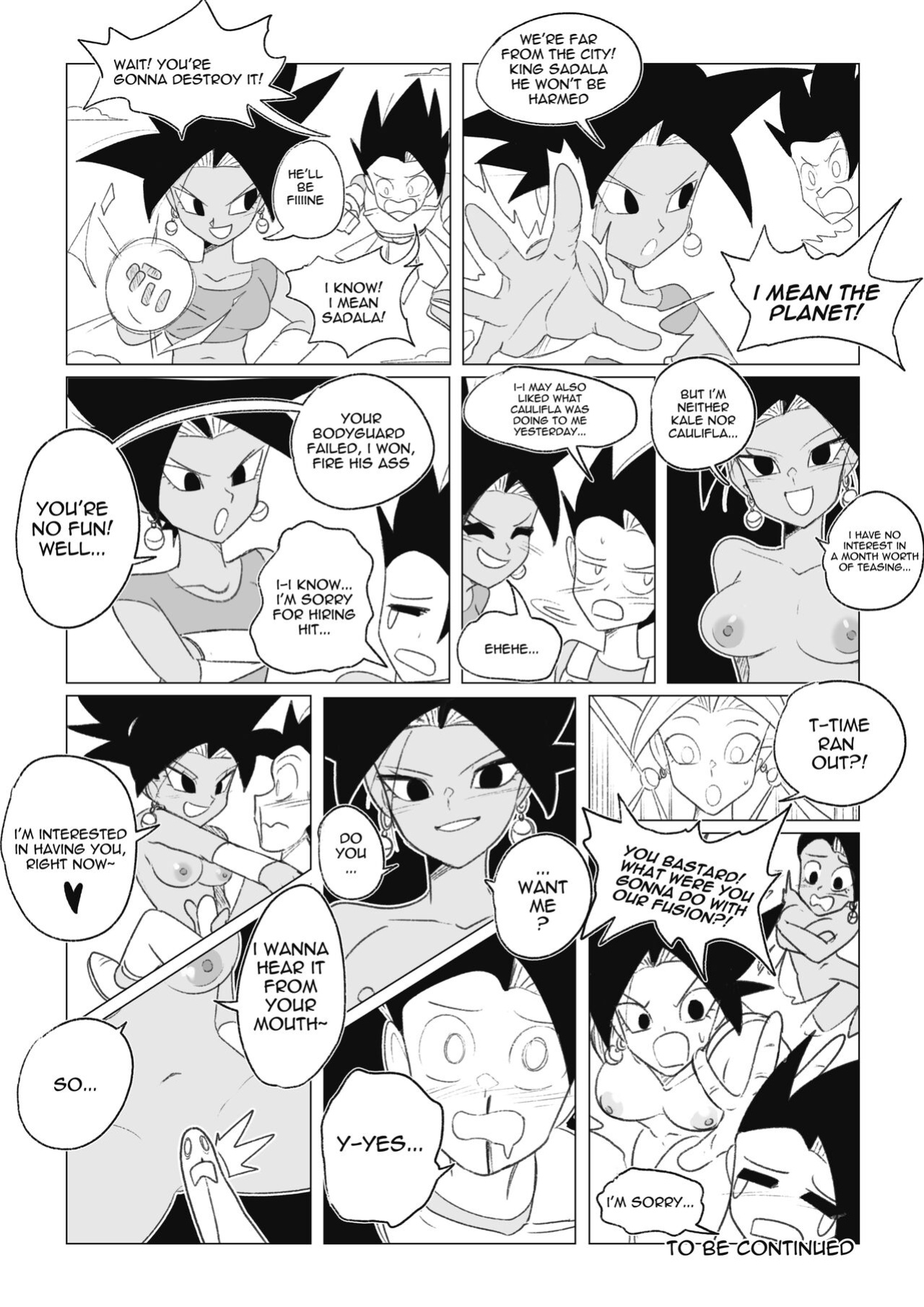 [Navietta] Teasing Cabba (Dragon Ball)