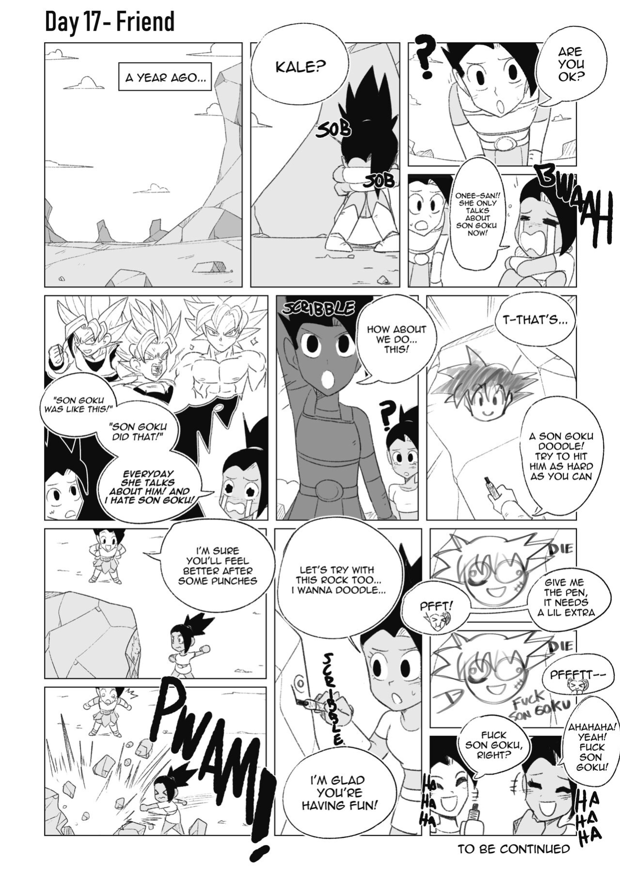 [Navietta] Teasing Cabba (Dragon Ball)
