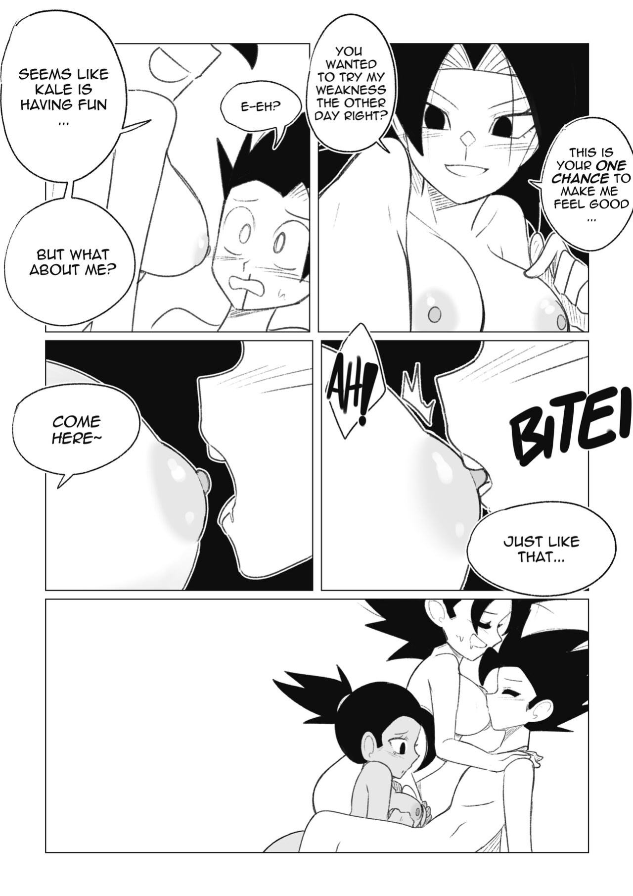 [Navietta] Teasing Cabba (Dragon Ball)