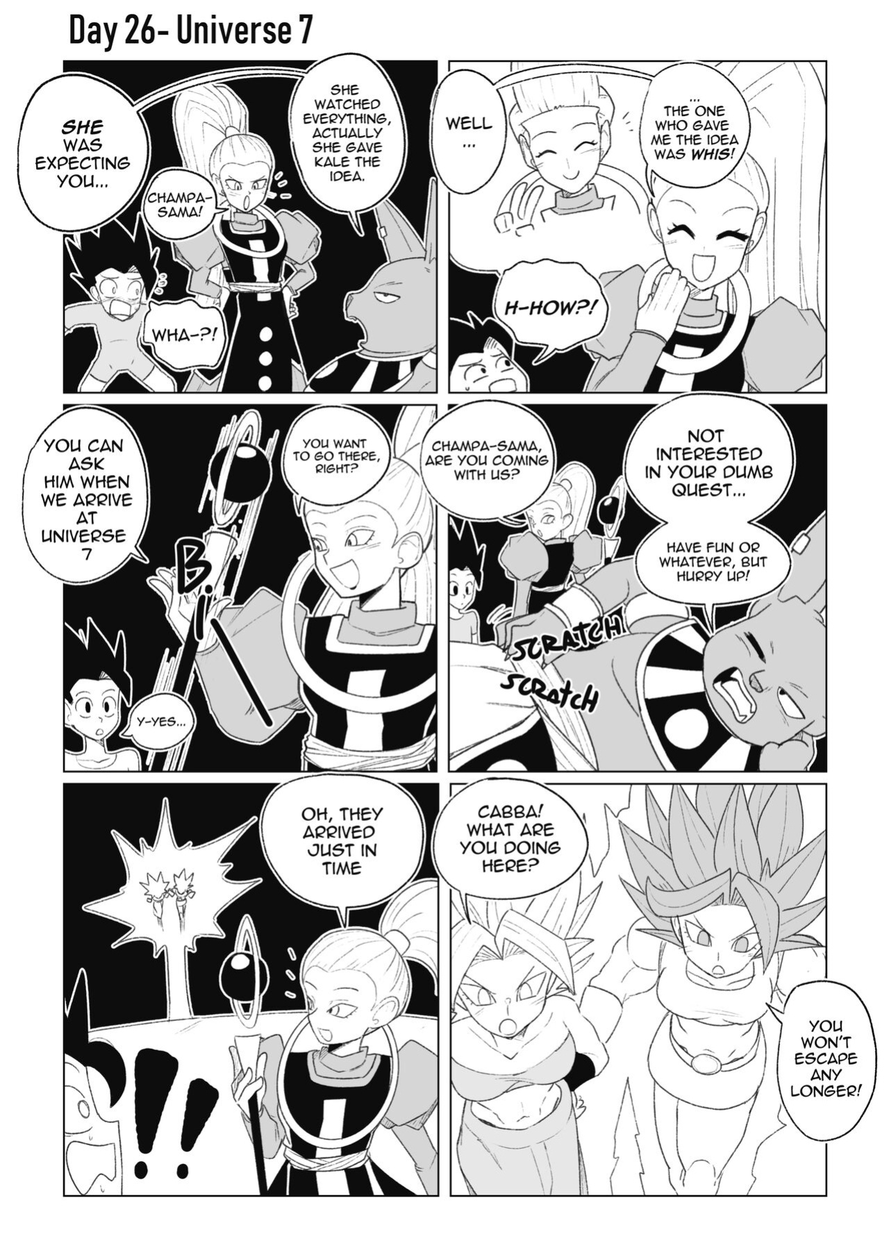 [Navietta] Teasing Cabba (Dragon Ball)