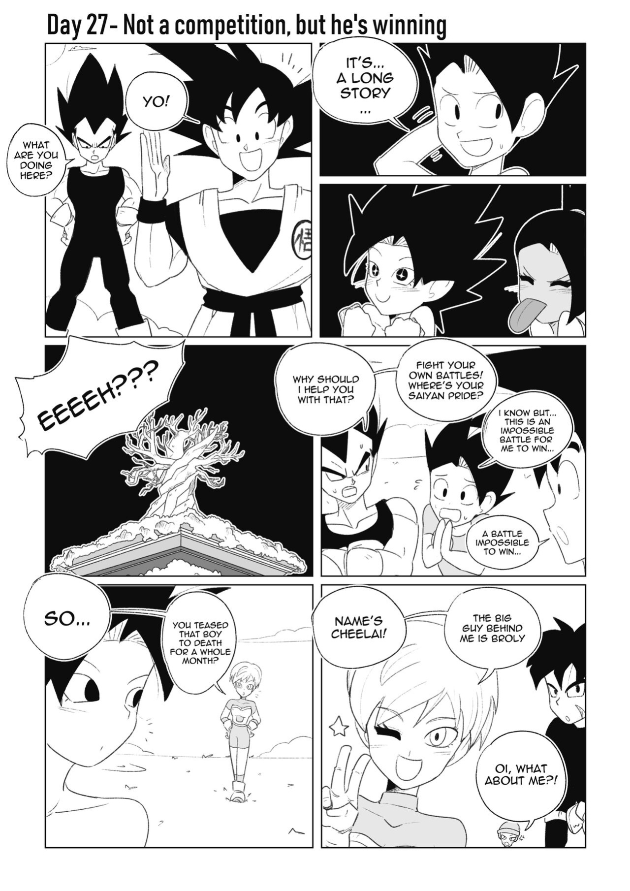 [Navietta] Teasing Cabba (Dragon Ball)