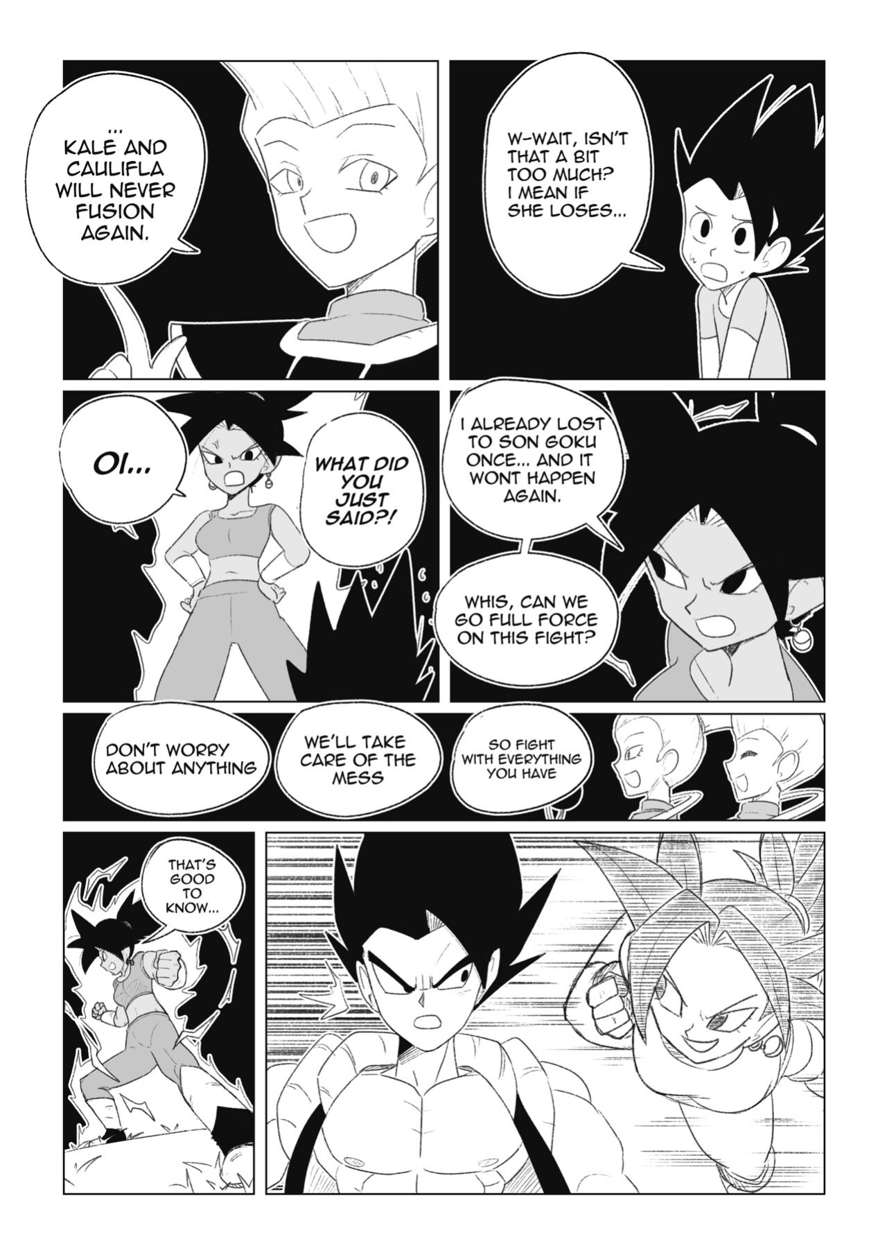 [Navietta] Teasing Cabba (Dragon Ball)