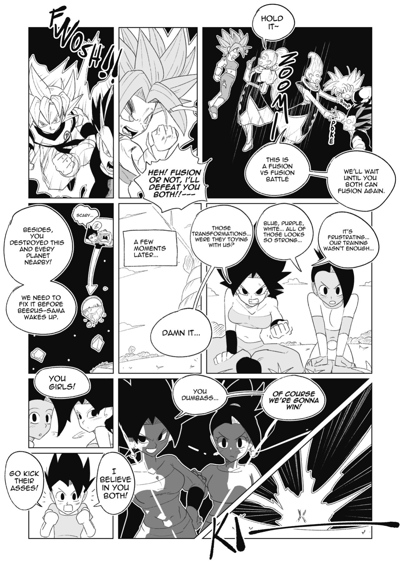 [Navietta] Teasing Cabba (Dragon Ball)