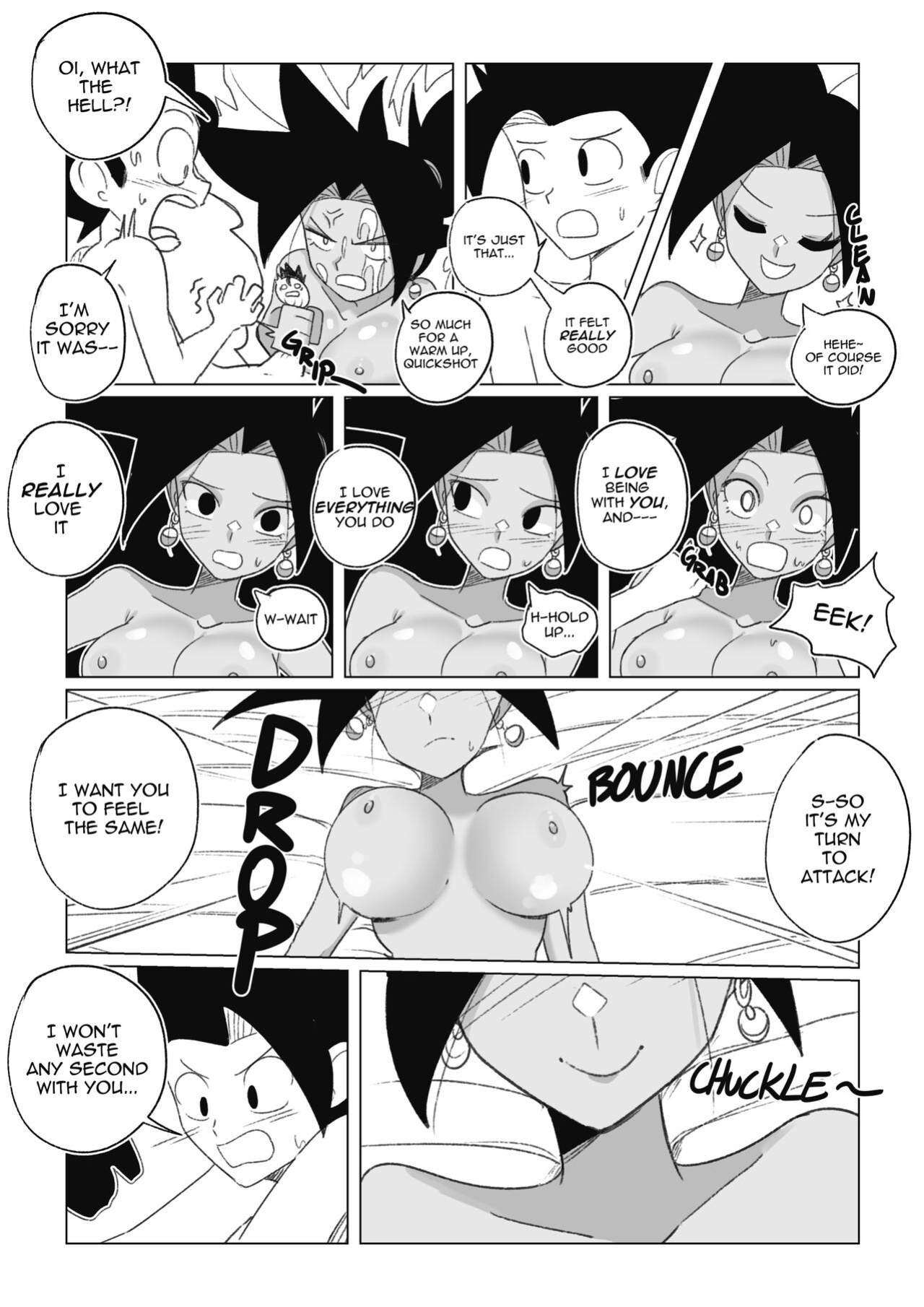 [Navietta] Teasing Cabba (Dragon Ball)