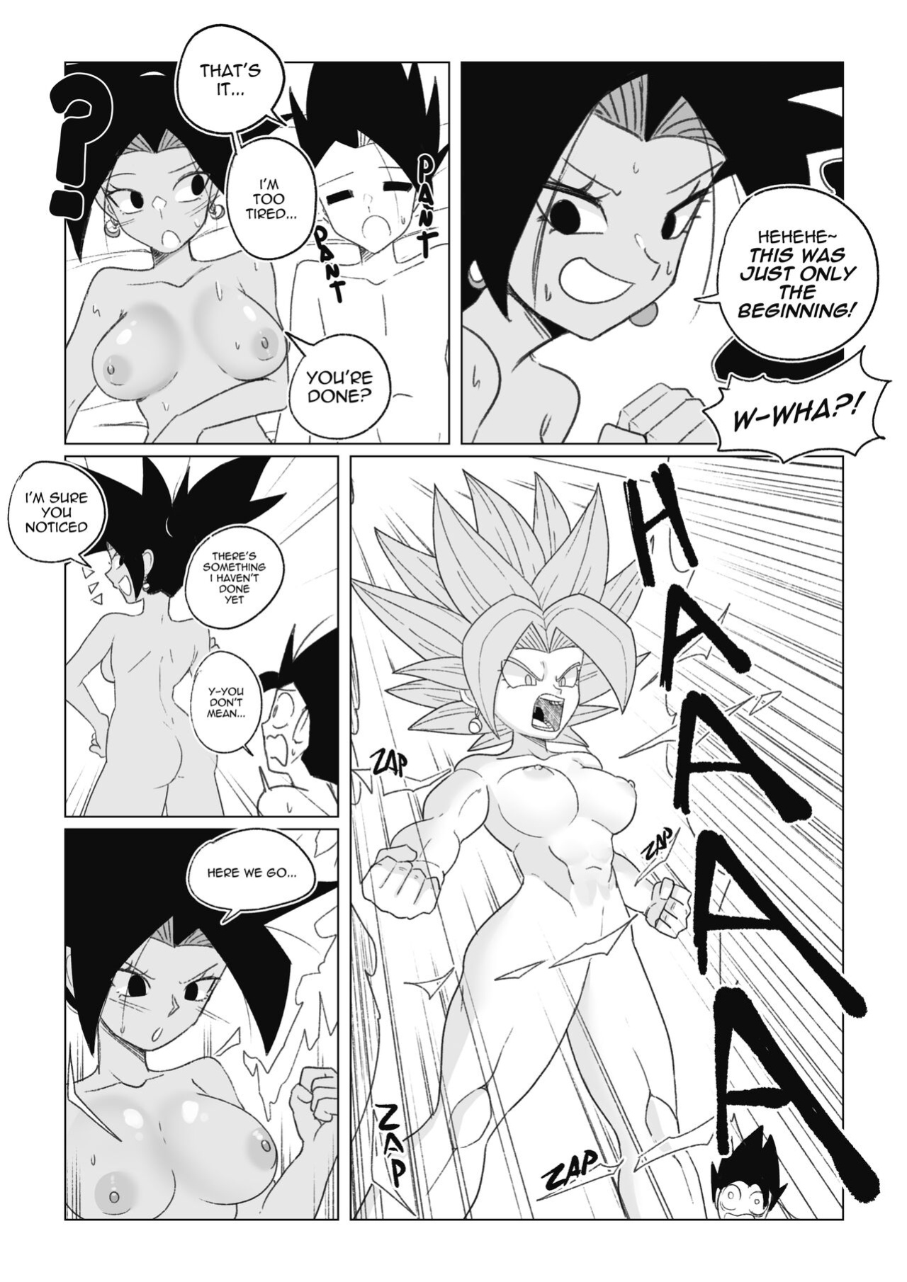 [Navietta] Teasing Cabba (Dragon Ball)