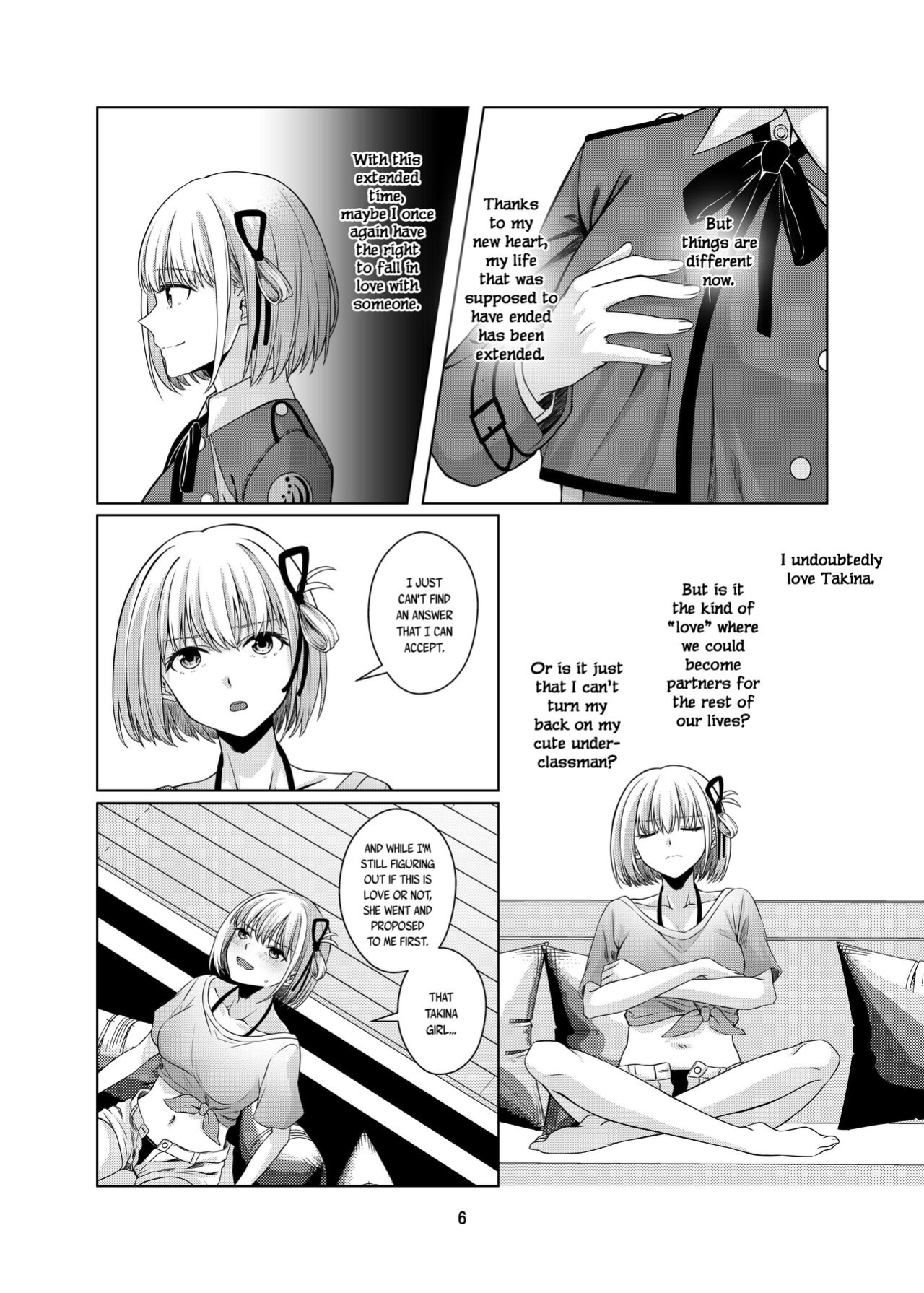 [Kudamonoichizu (Rikuu)] Watashi no Yome ni Narimasenka? | Will You Be My Wife? (Lycoris Recoil) [/u/ scanlations]