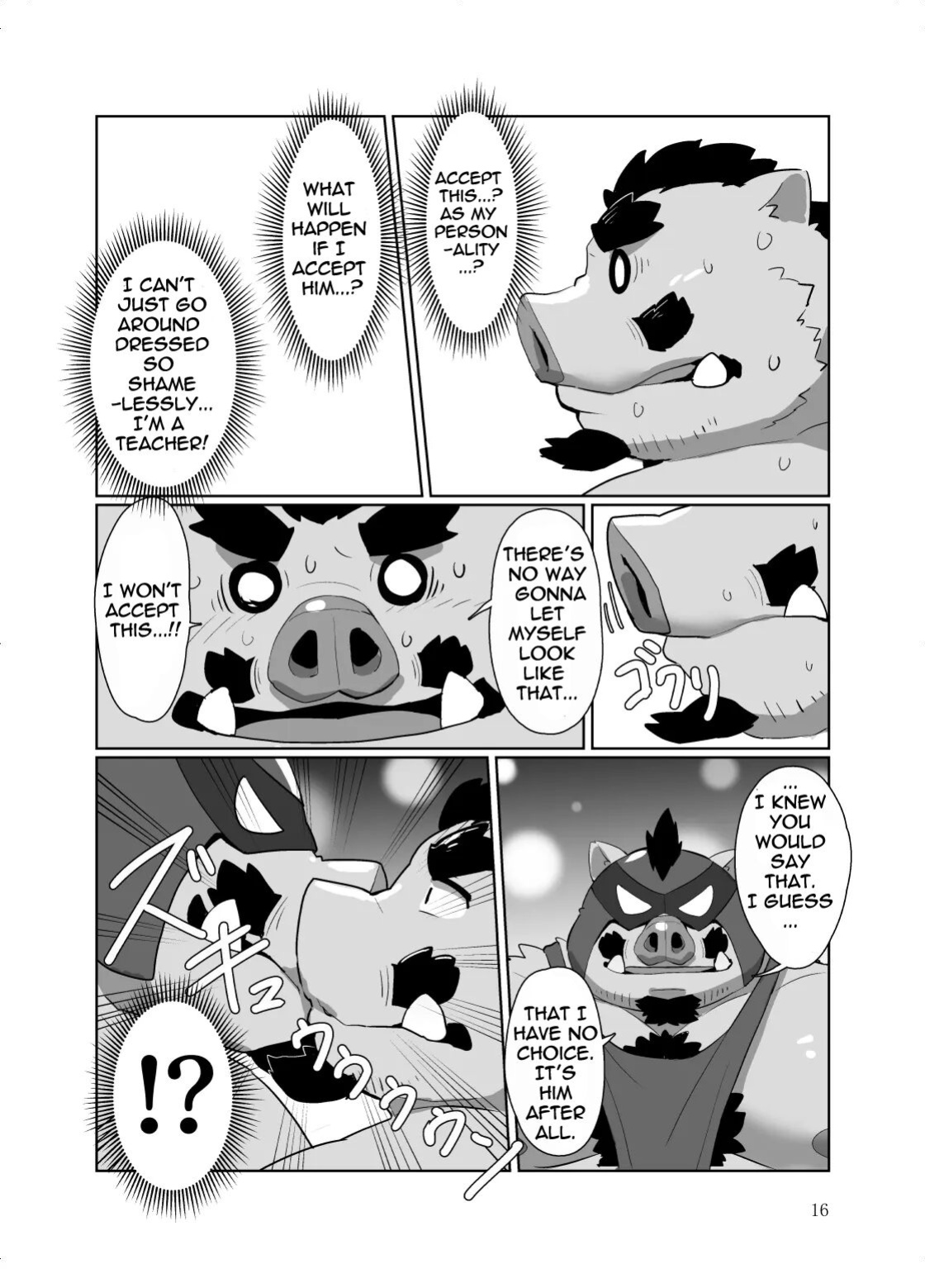 [Kyouretsu Hiyougeka (Beat-kun)] Roshutsu Hentai Dosukebear Vol.2| Exhibitionist Pervert Dosukebear Vol.2 [The_Masked_Kemoner]