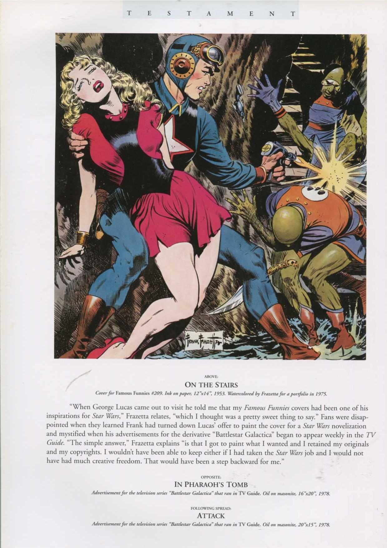 Testament: A Celebration of the Life and Art of Frank Frazetta