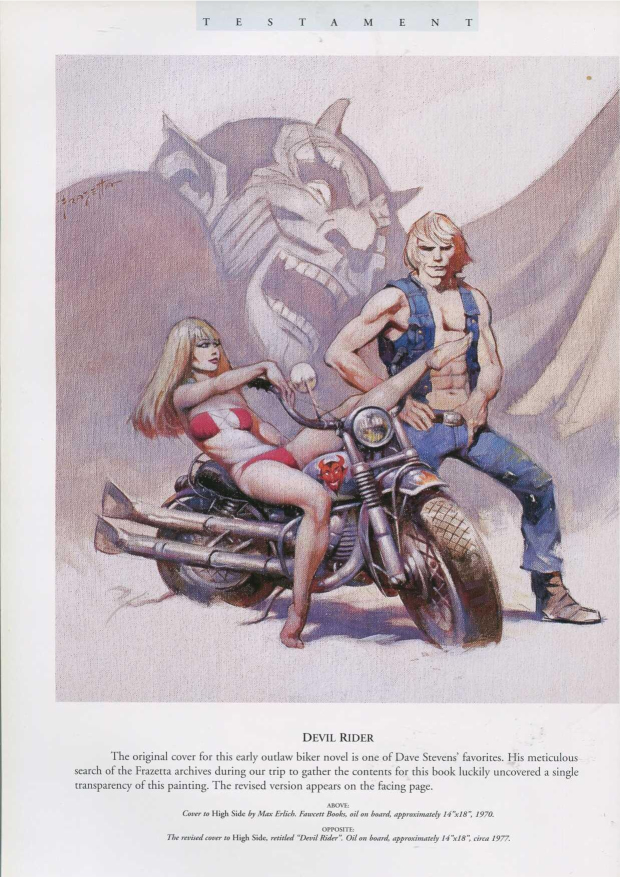 Testament: A Celebration of the Life and Art of Frank Frazetta