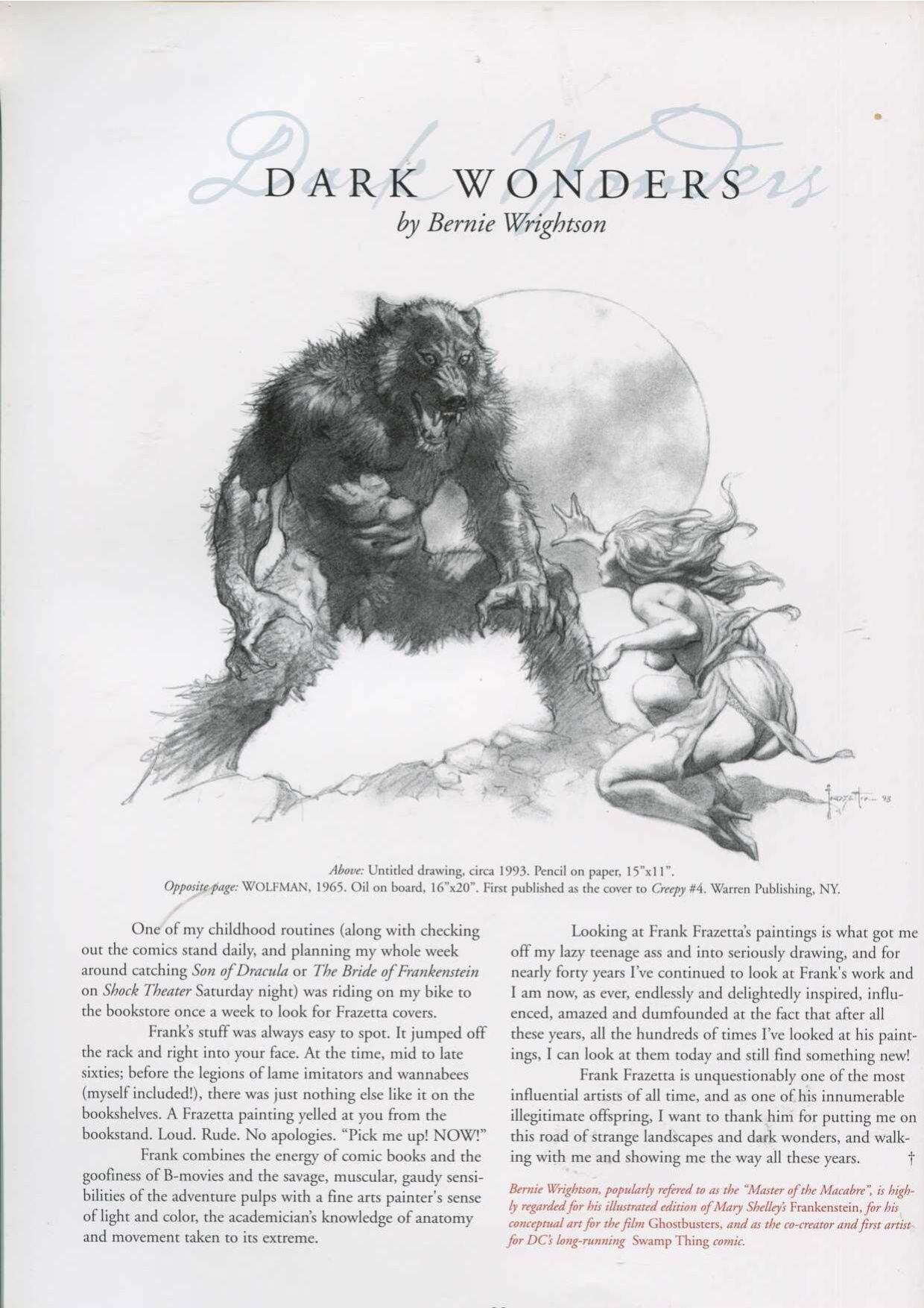 Testament: A Celebration of the Life and Art of Frank Frazetta