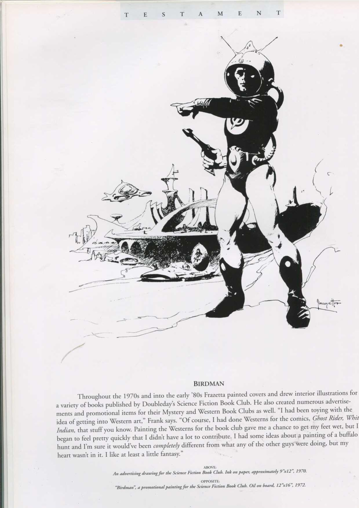 Testament: A Celebration of the Life and Art of Frank Frazetta