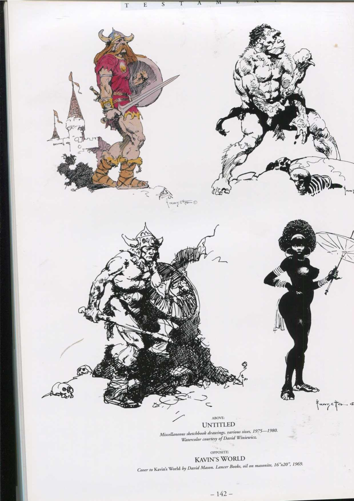 Testament: A Celebration of the Life and Art of Frank Frazetta