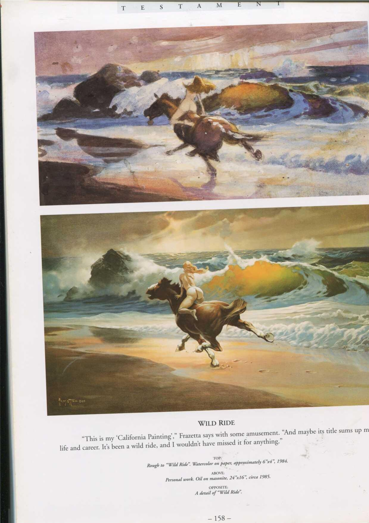 Testament: A Celebration of the Life and Art of Frank Frazetta