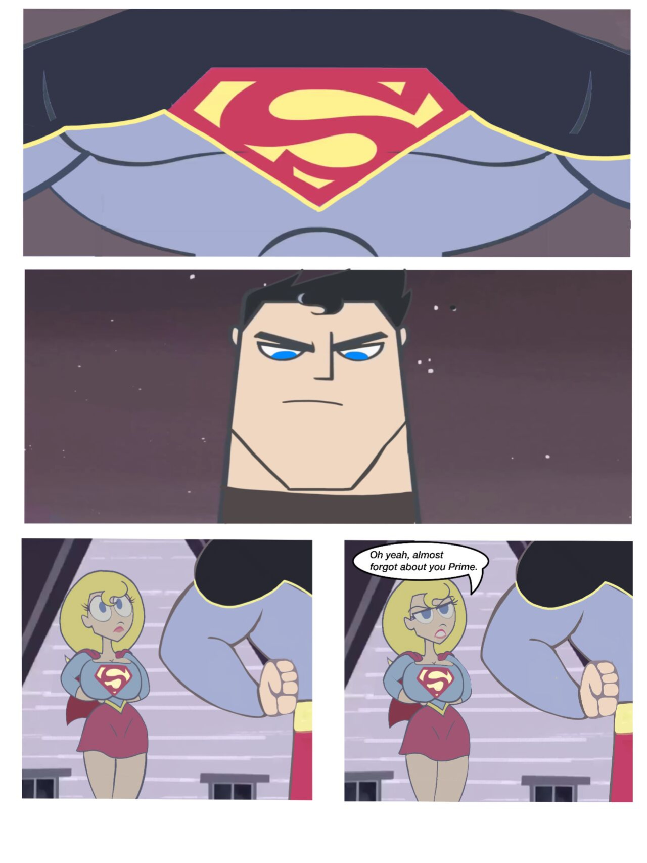 (Djpaint96) Dc Super Best Friends Forever - The Girl’s Punishment (Dc Superhero Girl)