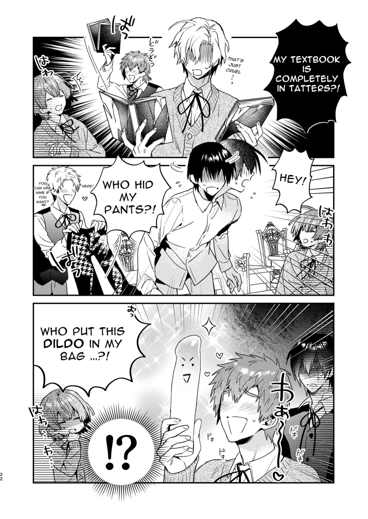 [niwaniwa (Oova Akiru)] Tensei Mob wa BL-gee no Sekai de Hamerare Kouryakusaremashita!? 2 | Sex with the Love Interest! But I'm an NPC! 2 [Bean Works]