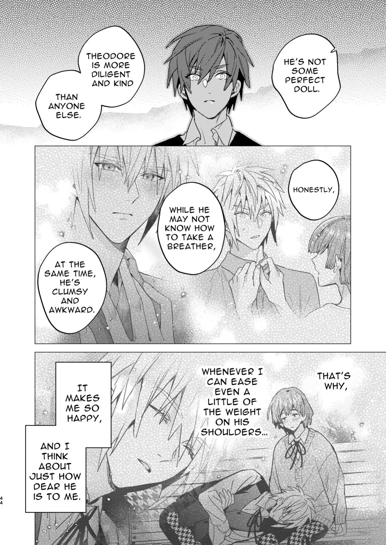 [niwaniwa (Oova Akiru)] Tensei Mob wa BL-gee no Sekai de Hamerare Kouryakusaremashita!? 2 | Sex with the Love Interest! But I'm an NPC! 2 [Bean Works]