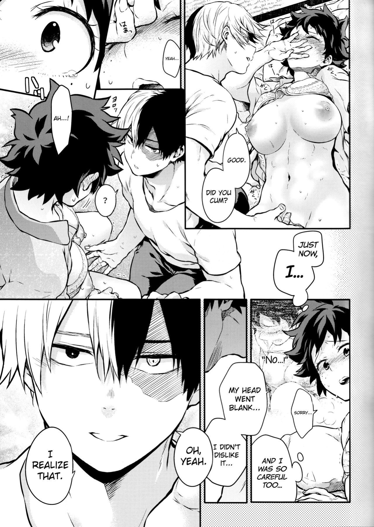 [Kyujitsusyukkin (Chikaya)] Love Me Tender - Another Story Boku no Hero Academia (Casual Scans)