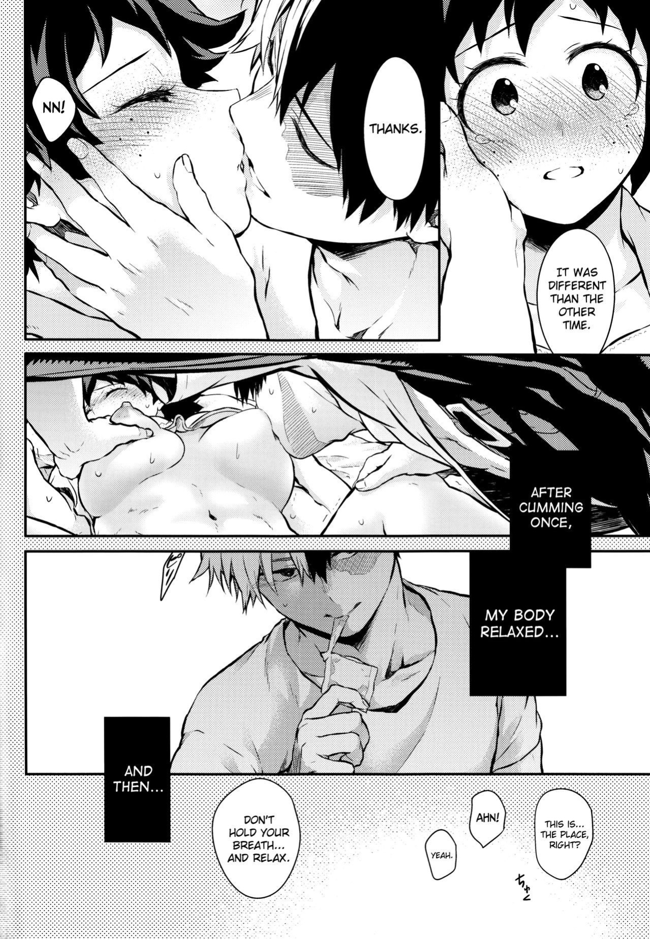 [Kyujitsusyukkin (Chikaya)] Love Me Tender - Another Story Boku no Hero Academia (Casual Scans)