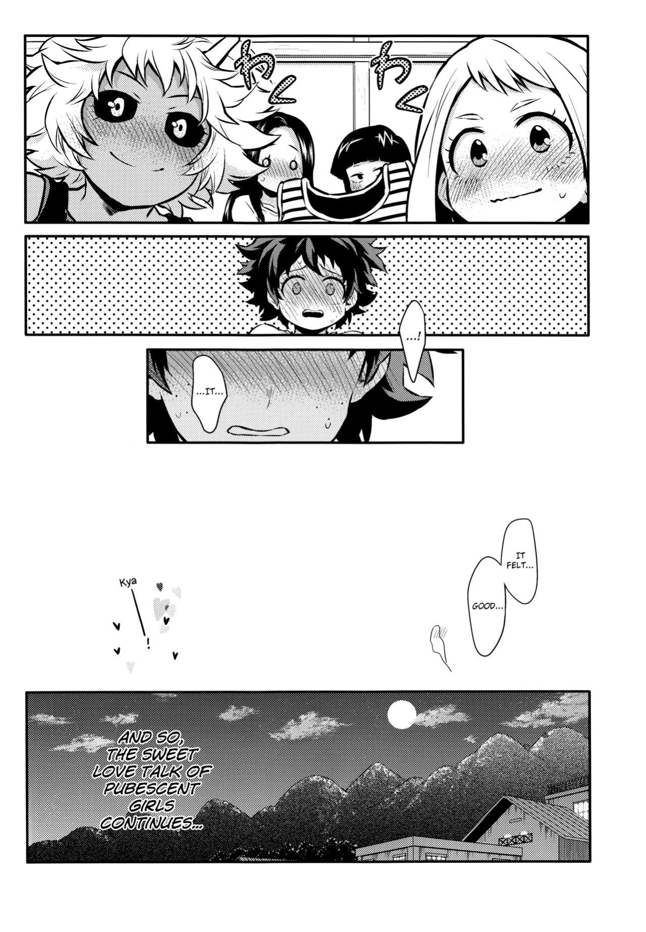 [Kyujitsusyukkin (Chikaya)] Love Me Tender - Another Story Boku no Hero Academia (Casual Scans)