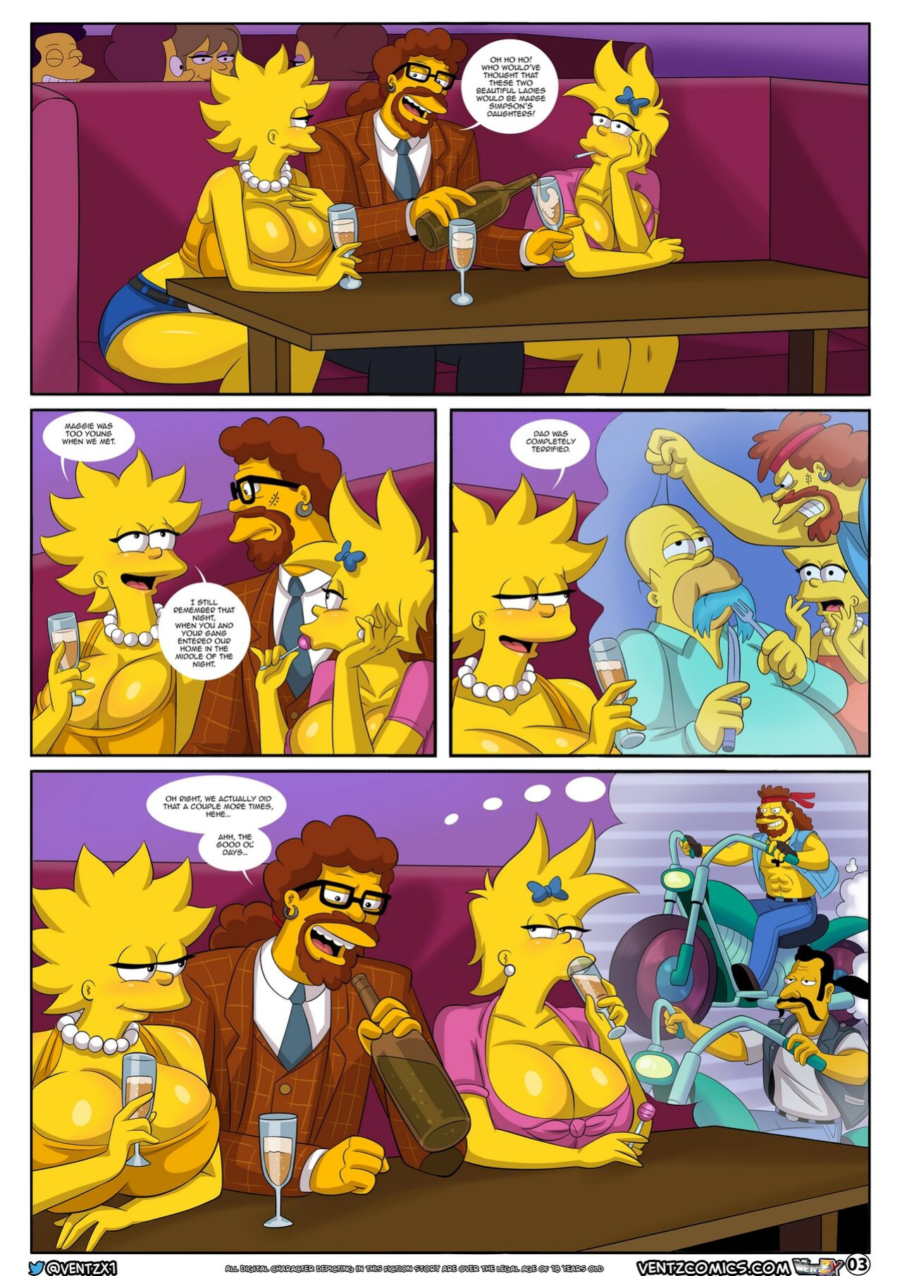 [VentzX] Sexy Sleep Walking #03 (The Simpsons)