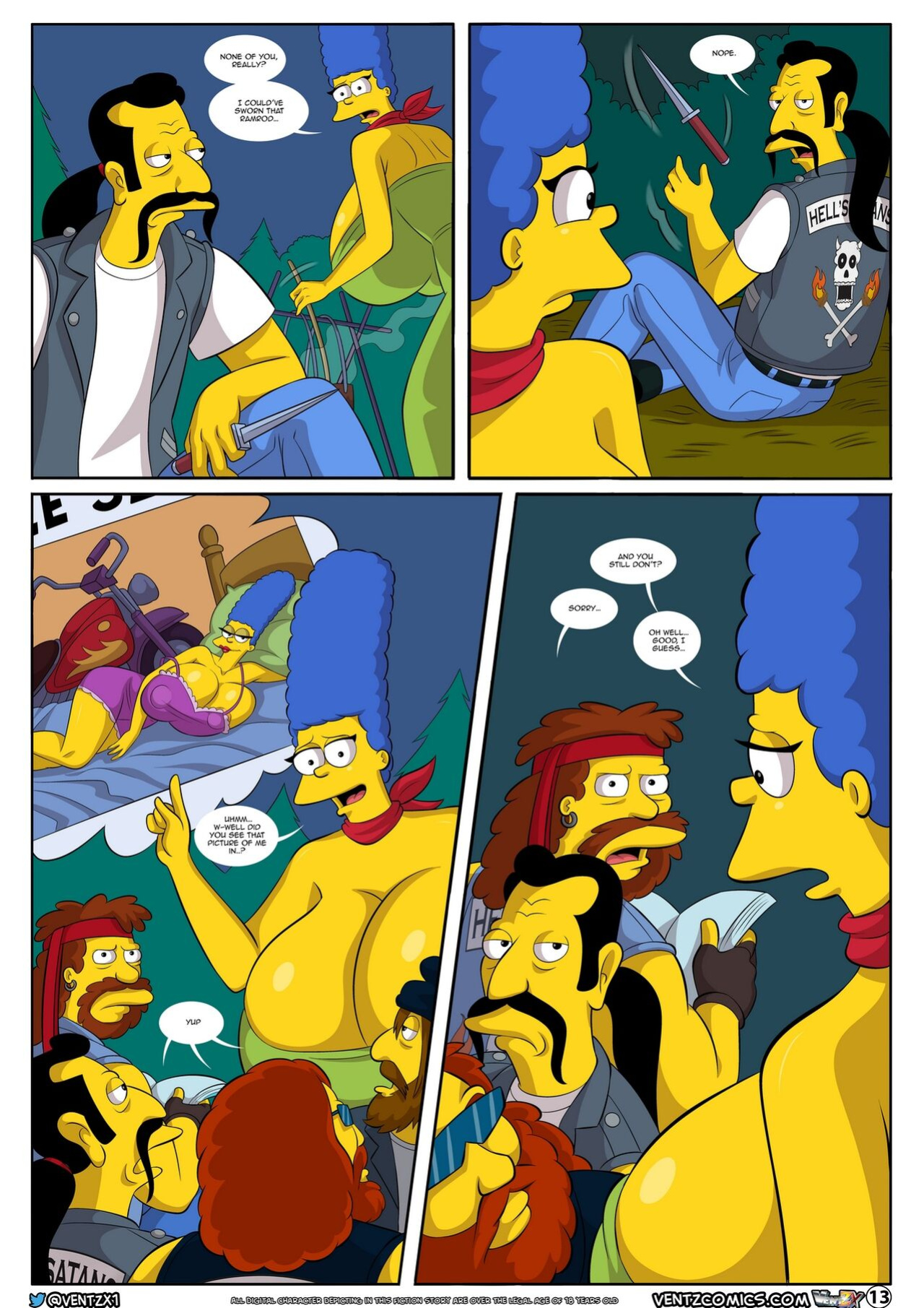 [VentzX] Sexy Sleep Walking #03 (The Simpsons)