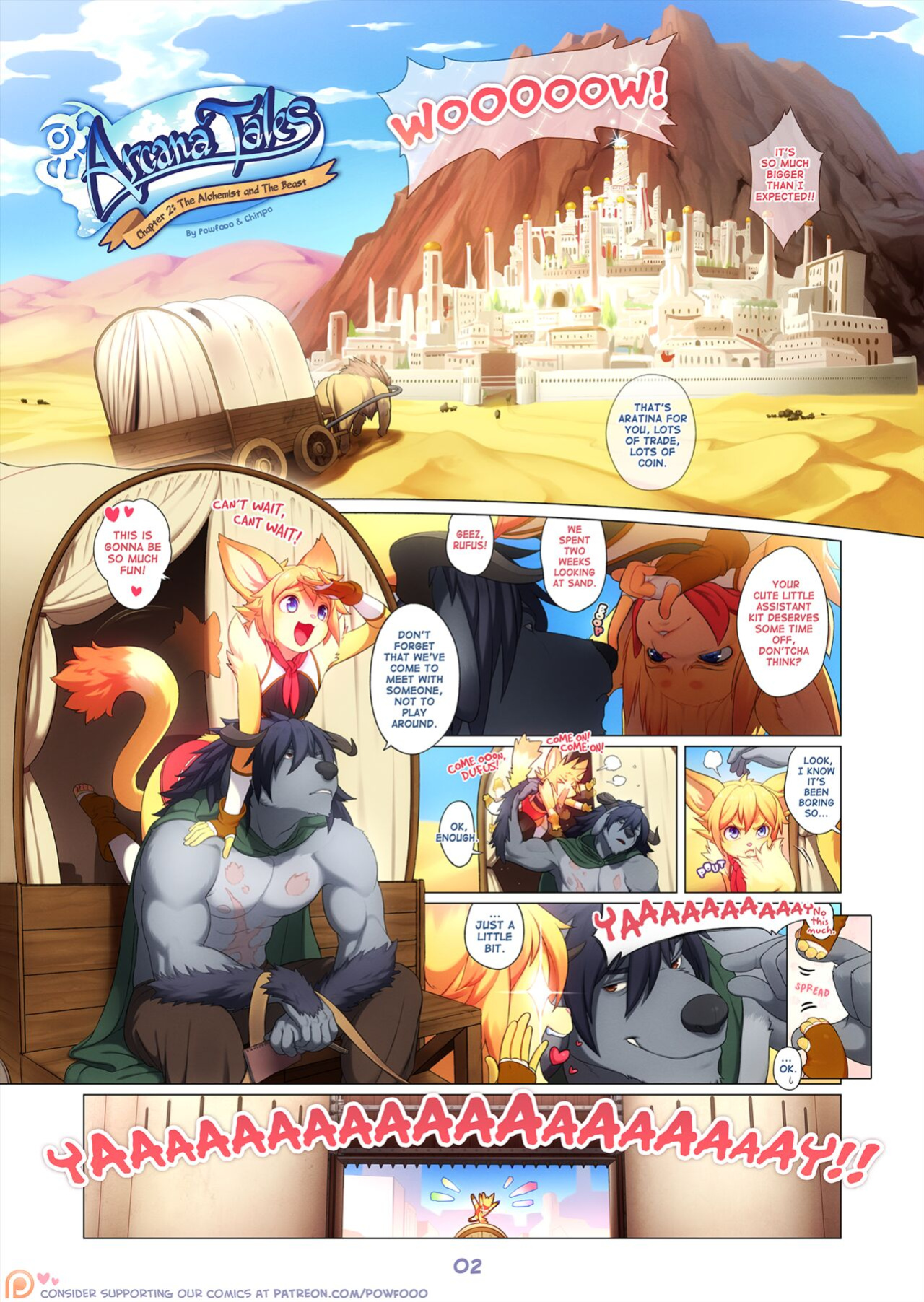[Powfooo] Arcana Tales Chapter 2: The Alchemist and The Beast