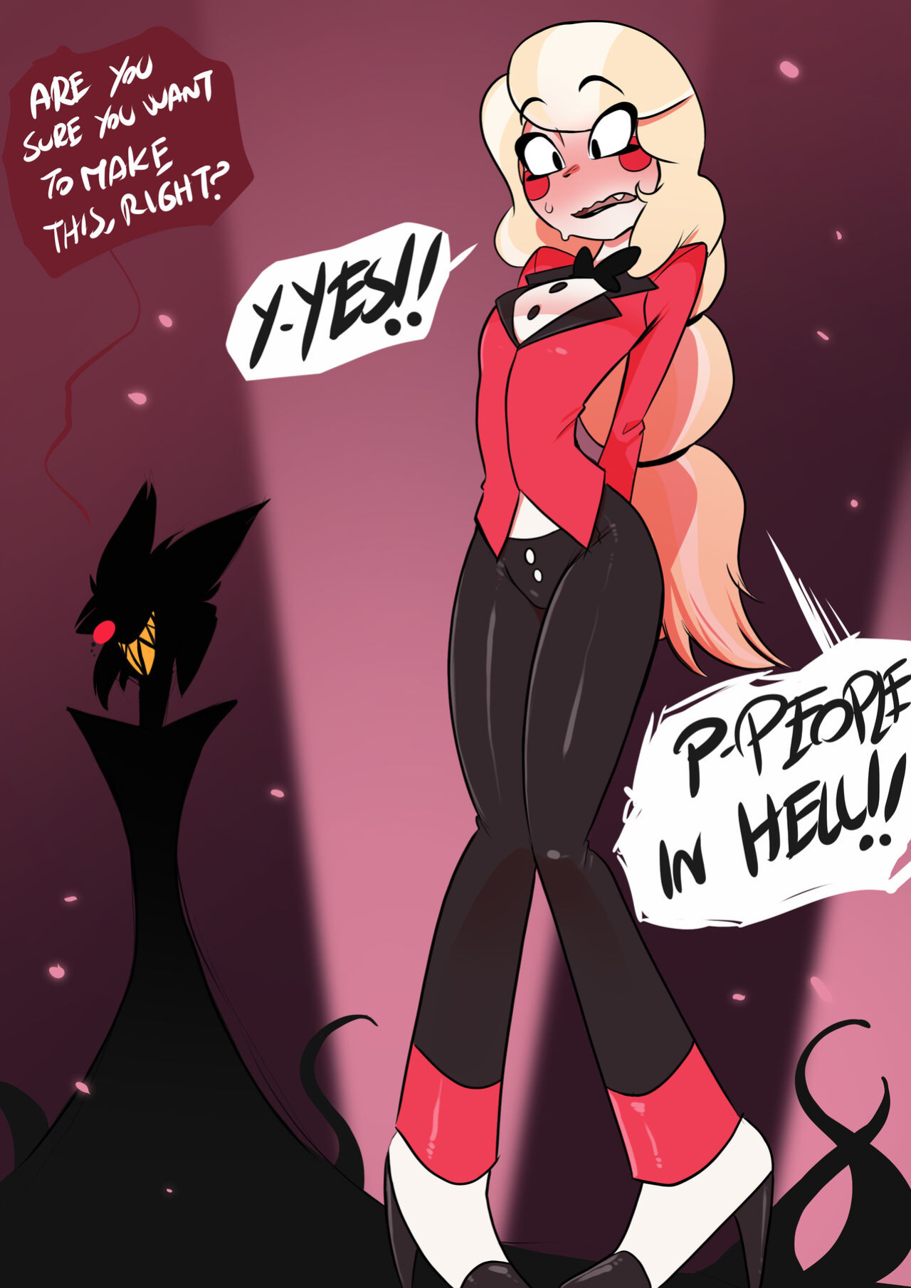 [The Kinky Quest] Alistor wants to help!! (Hazbin Hotel)