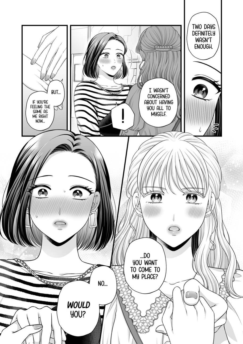 [Tabehoudai (Namaniku)] Aishite Ii no wa, Karada dake 7 | Love Only The Body 7 English] [YURI HUB PLUS]