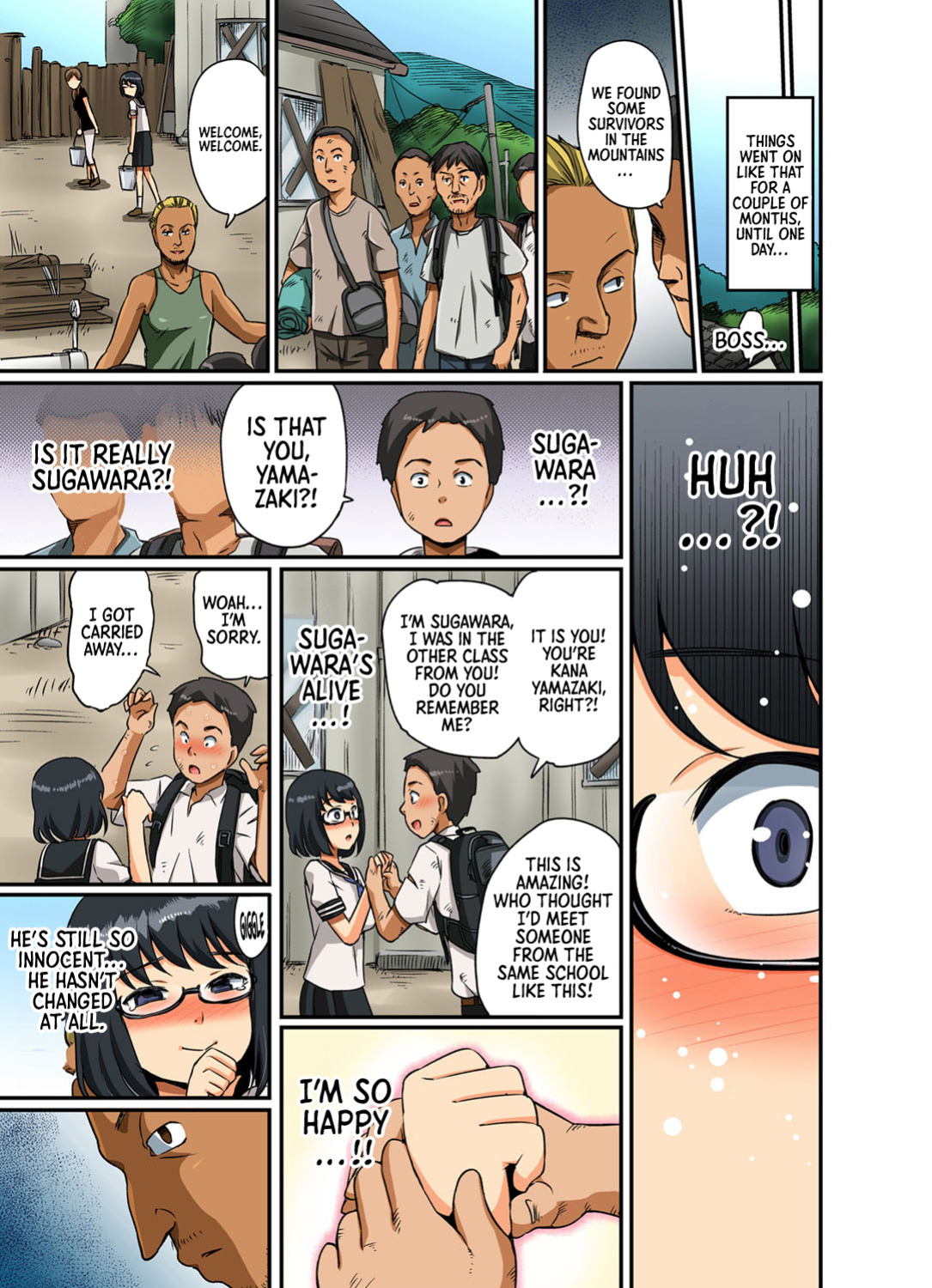 [Toire Komoru] Survivor - High School Girl Raped and Impregnated by All Men (ENG) =TB=