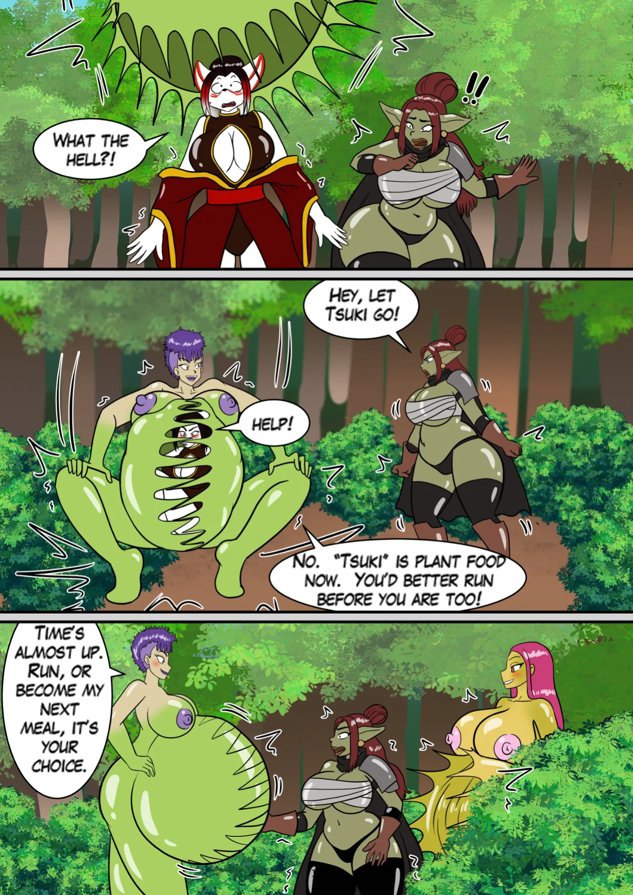 [LadyDrasami] Willow's Guide to Carnivorous Plantgirls Vol. 2: Venus-Traps