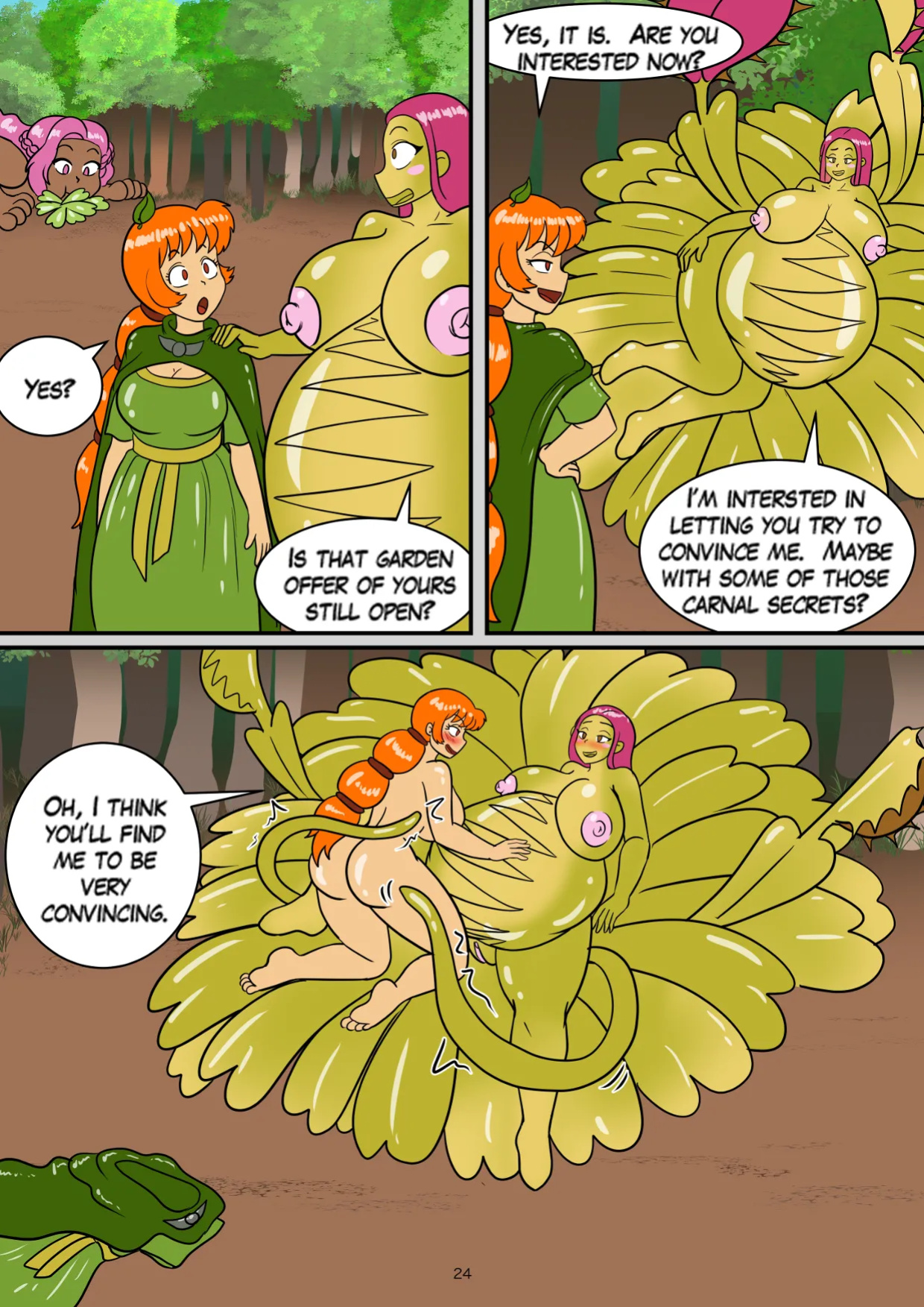 [LadyDrasami] Willow's Guide to Carnivorous Plantgirls Vol. 2: Venus-Traps