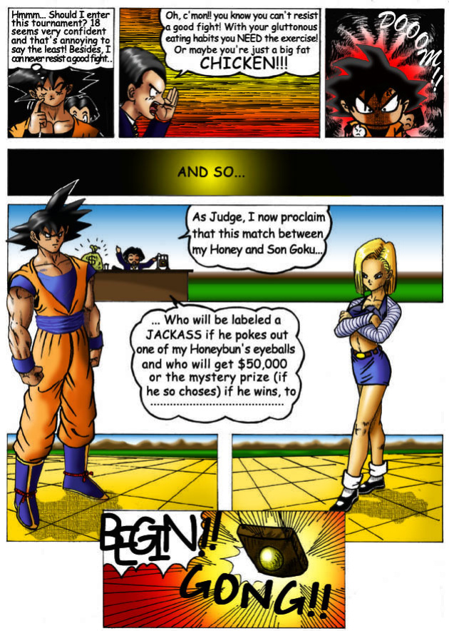 [CUM] Dirty Fighting (Dragon Ball Z)