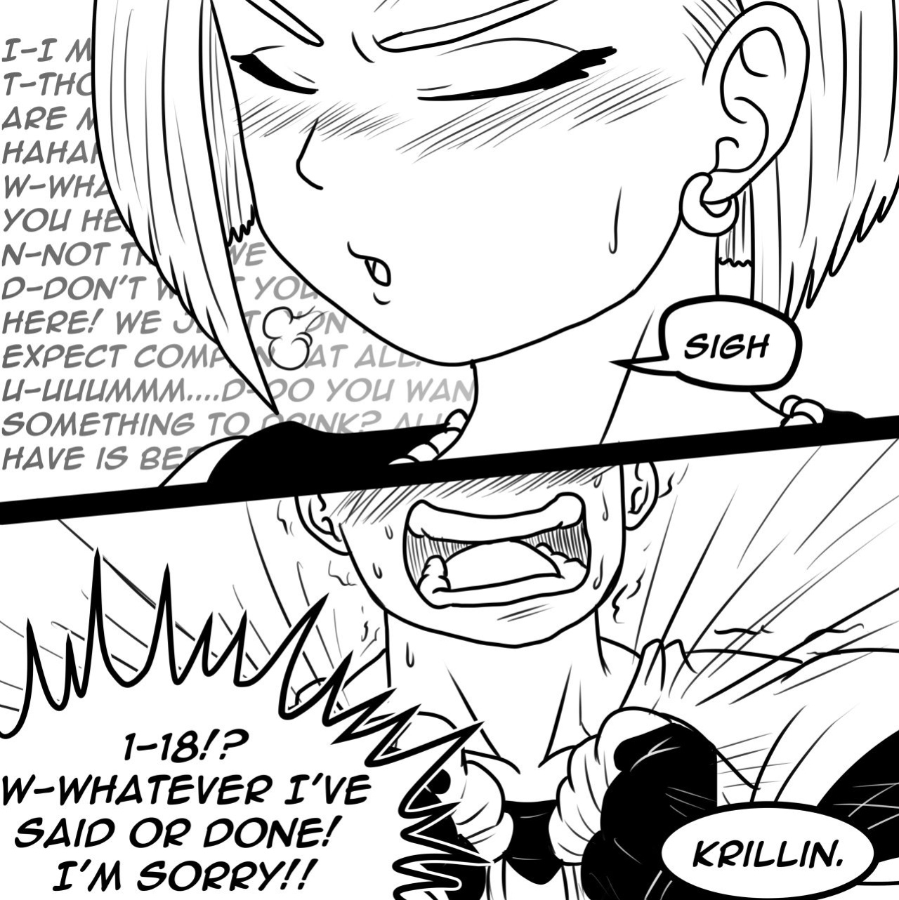 [Aceliousarts] 18 has a cop kink (Dragon Ball Super)