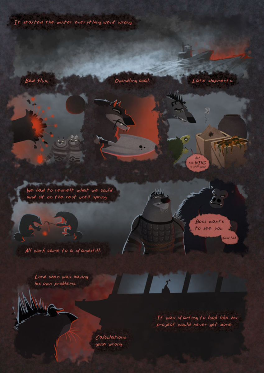 [Kamesu Micchacara] Shen comic (Kung Fu Panda 2)