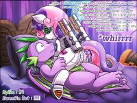 [Vavacung] Spike X Sweetie Bot (My Little Pony: Friendship is Magic)