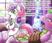 [Vavacung] Spike X Sweetie Bot (My Little Pony: Friendship is Magic)