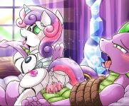 [Vavacung] Spike X Sweetie Bot (My Little Pony: Friendship is Magic)
