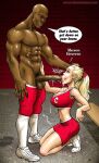 2 Hot Blondes Bet On Big Black Cocks