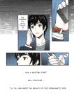Shooting star (Kimi no Na wa. Another Side: Earthbound) [Ugeppa] (Colorized by mikakucoloring
