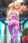 [Sakimichan] Princess Peach Gym Days