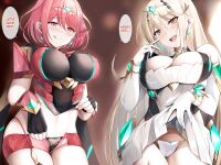 (C102) [DAIVE (KOU)] Ten no Seihai | An Aegis’s Aphrodisiac Mix-Up (Xenoblade Chronicles 2) [Saki-Kotowari]