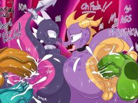 [Saurian] Spyro + Cynder Gangbang