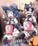 [ura_macoto] Halloween Happy Hour (Halloween Cosplay Weight Neglect punishment)