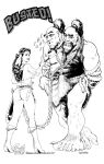 [Budd Root] Cavewoman, PU's from Budd, HeroesCon 2011 Sketchbook