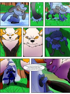 [JayKasai] Wet an Arcanine, Drench a Riolu