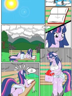 [Dekomaru] The Hot Room: Soaked (Texted Version) (My Little Pony Friendship is Magic)