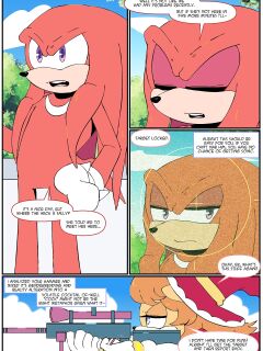 [FluffyTG] Gotta Girl Fast #5: Sally & Knuckles
