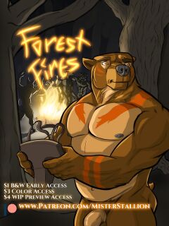 [MisterStallion] Forest Fires (B&W)