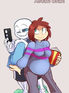 [Kayla-Na] Movie Night (Undertale)
