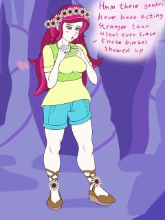 [Annon] Gloriosa Daisy Transformation/Bimboification (My Little Pony Friendship is Magic)